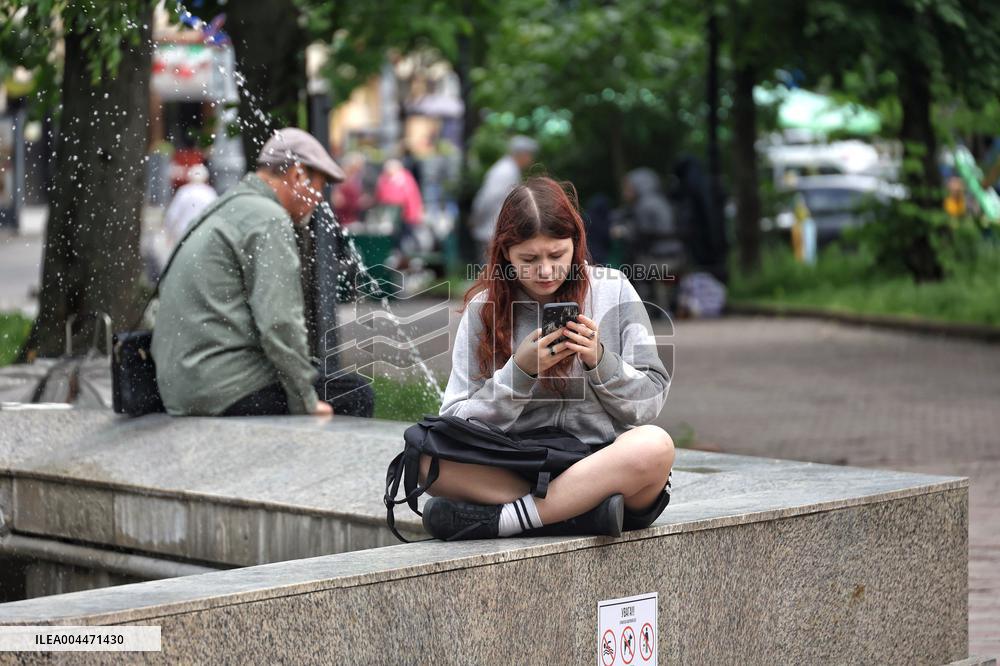 Soborna Square in OdesaSoborna Square in Odesa