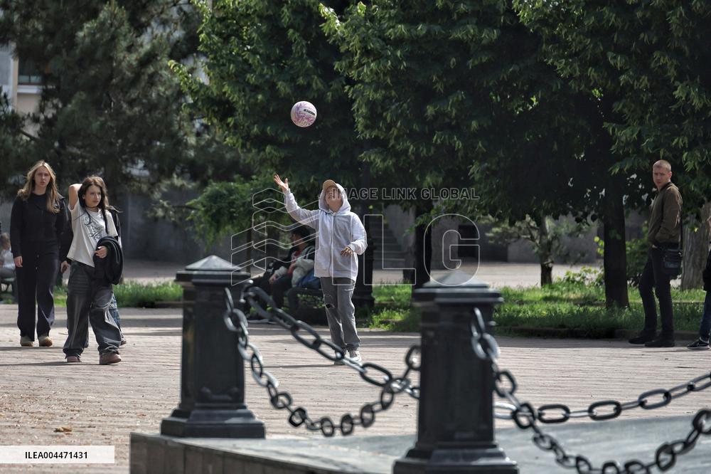 Soborna Square in OdesaSoborna Square in Odesa
