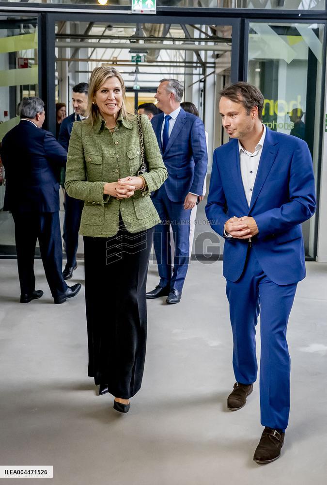 Queen Maxima Visits Phone Manufacturer Fairphone - Amsterdam