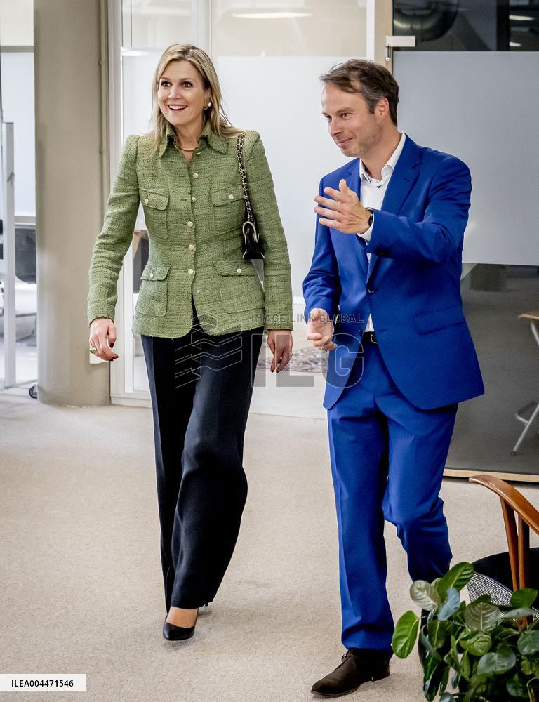 Queen Maxima Visits Phone Manufacturer Fairphone - Amsterdam