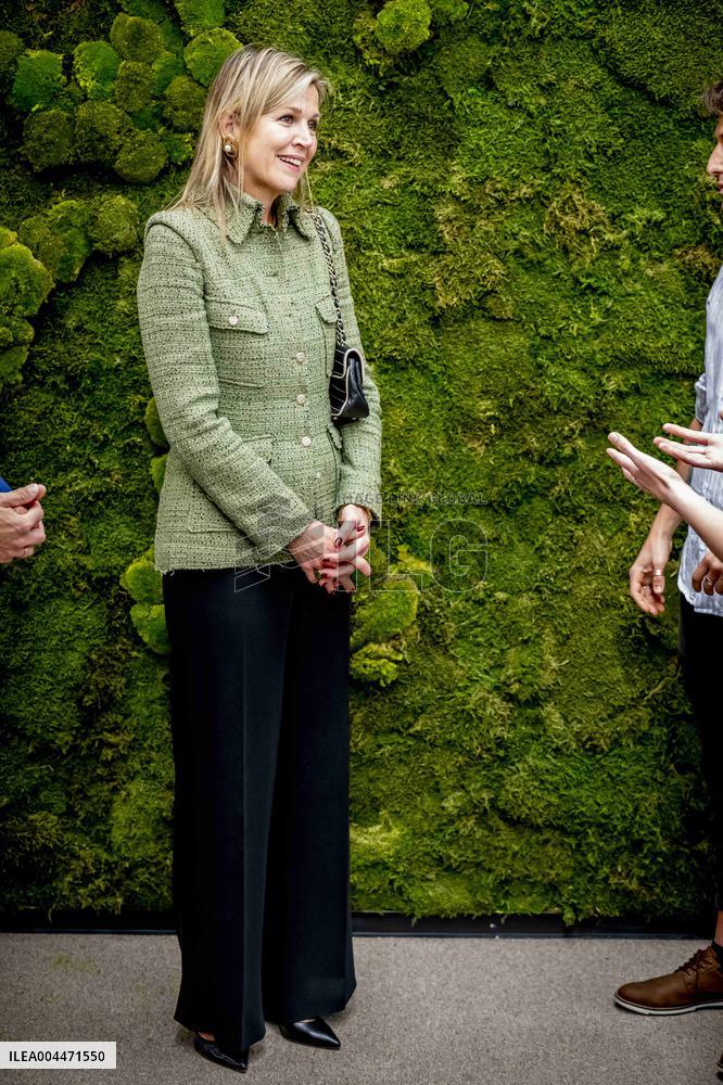 Queen Maxima Visits Phone Manufacturer Fairphone - Amsterdam