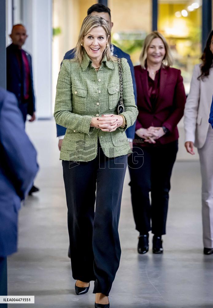Queen Maxima Visits Phone Manufacturer Fairphone - Amsterdam