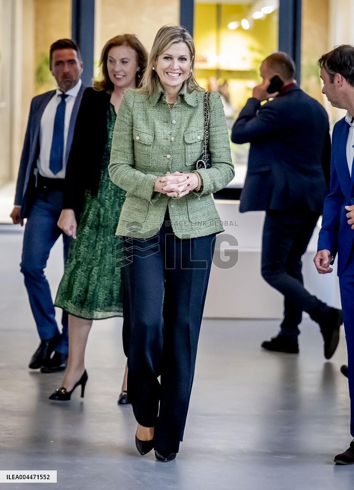 Queen Maxima Visits Phone Manufacturer Fairphone - Amsterdam