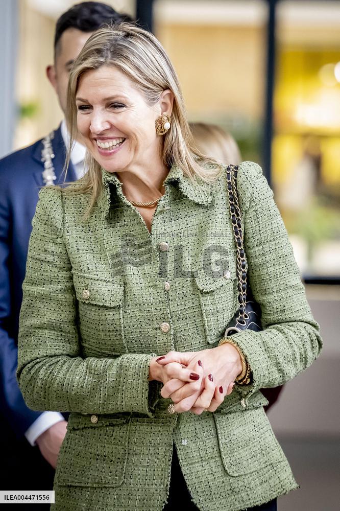 Queen Maxima Visits Phone Manufacturer Fairphone - Amsterdam