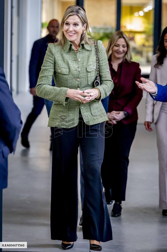 Queen Maxima Visits Phone Manufacturer Fairphone - Amsterdam