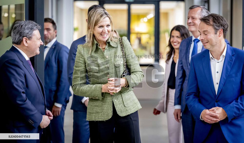 Queen Maxima Visits Phone Manufacturer Fairphone - Amsterdam