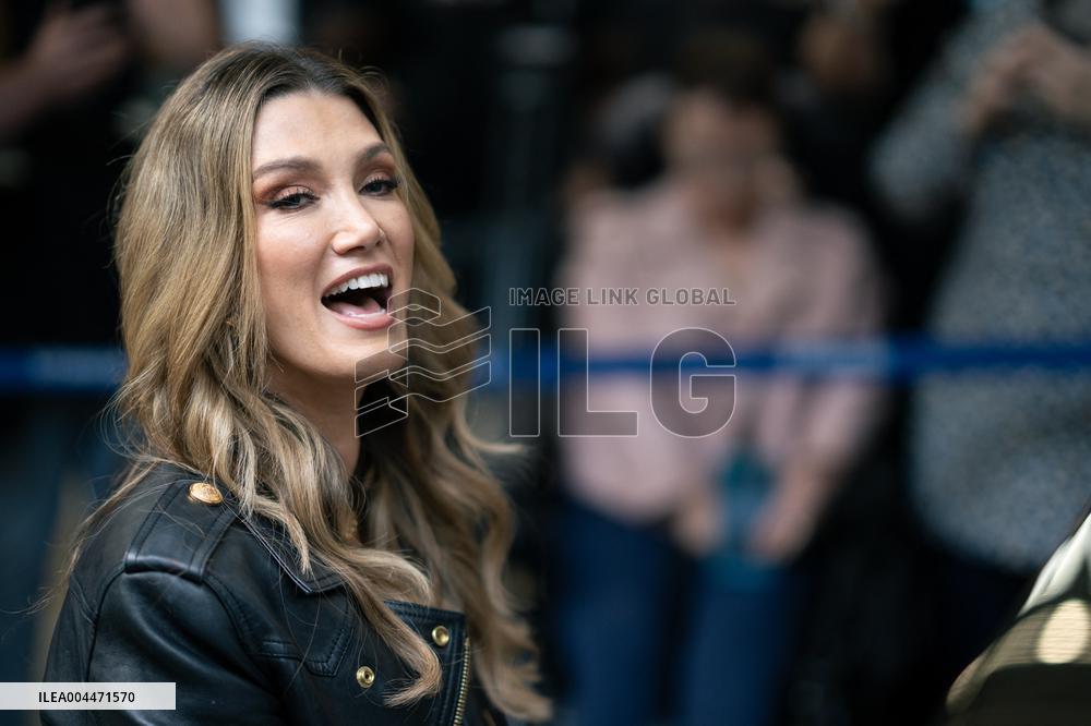 Delta Goodrem Performs At St Pancras International Station - London