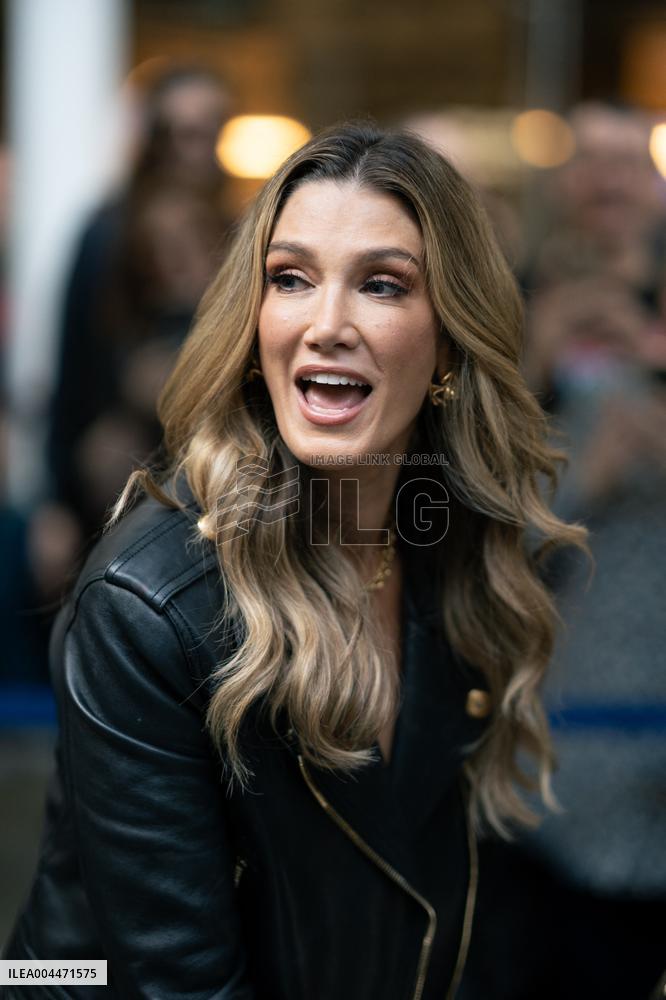 Delta Goodrem Performs At St Pancras International Station - London