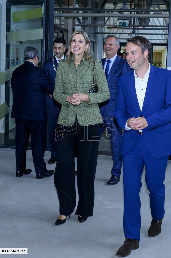 Queen Maxima Visits Phone Manufacturer Fairphone - Amsterdam