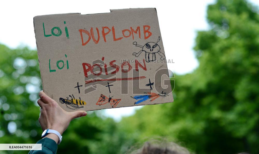 Mobilization Against the Duplomb Law - Paris