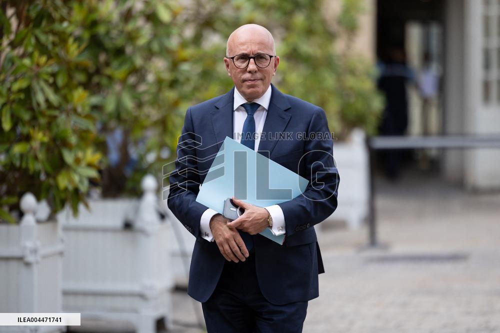 MP Eric Ciotti meets with Prime Minister - Paris RL