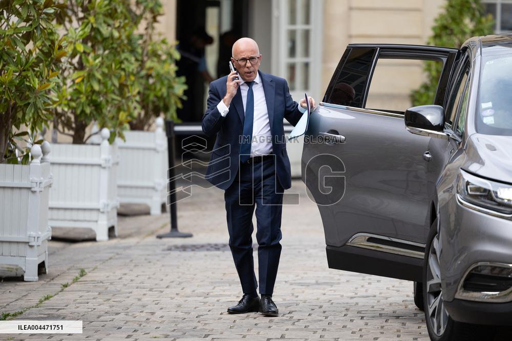 MP Eric Ciotti meets with Prime Minister - Paris RL