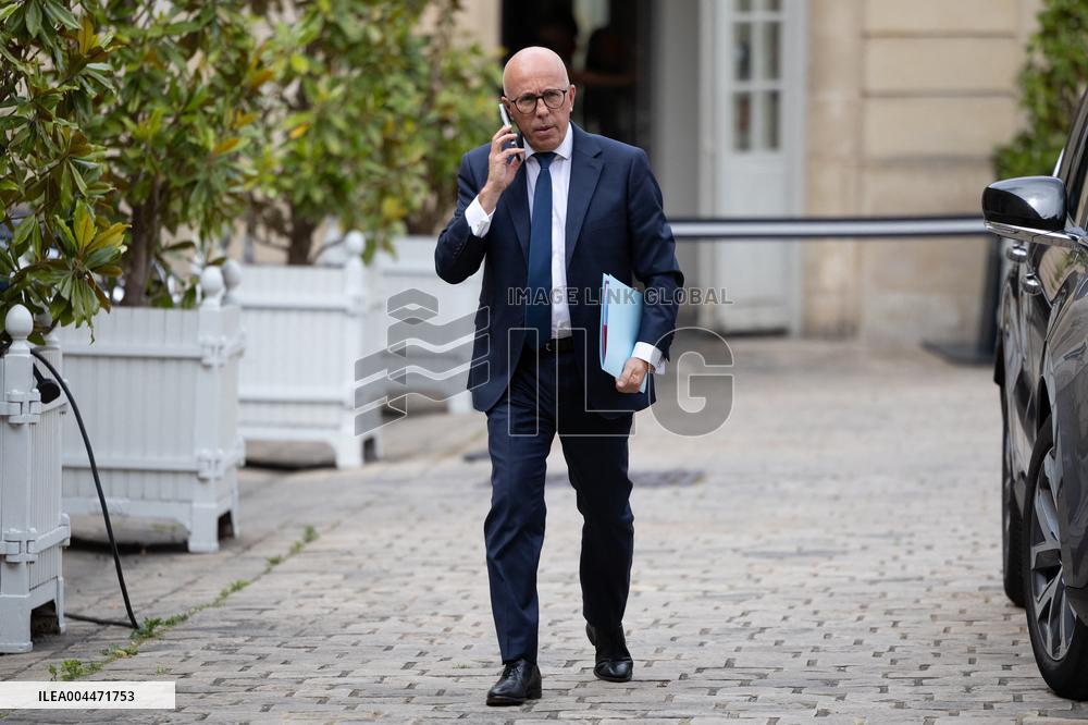 MP Eric Ciotti meets with Prime Minister - Paris RL