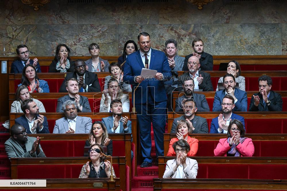 Questions to the government at the National Assembly in Paris FA