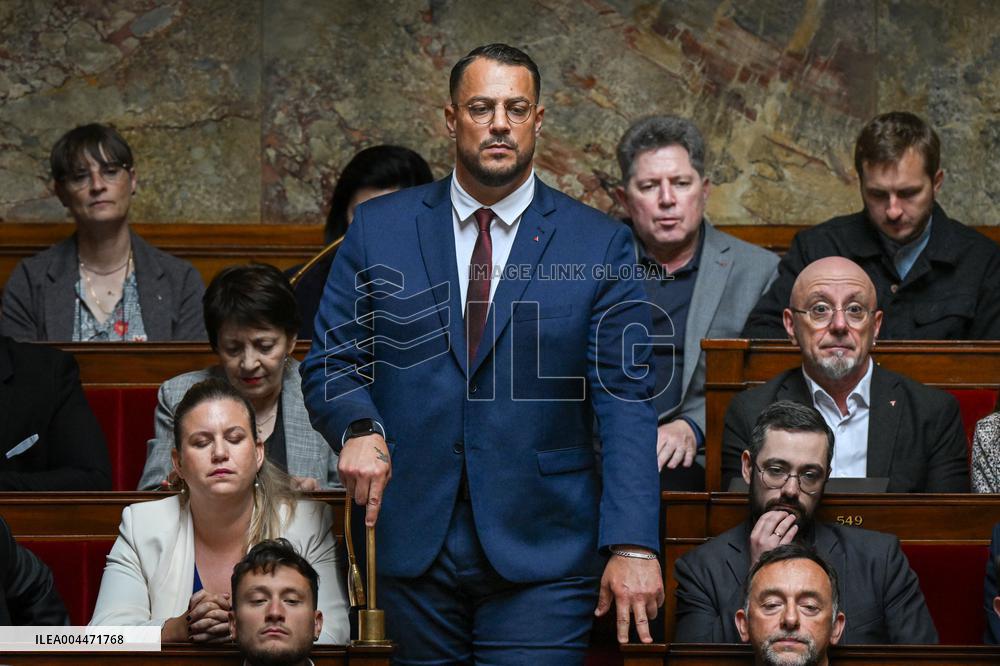 Questions to the government at the National Assembly in Paris FA