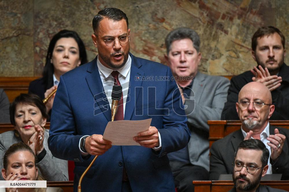 Questions to the government at the National Assembly in Paris FA