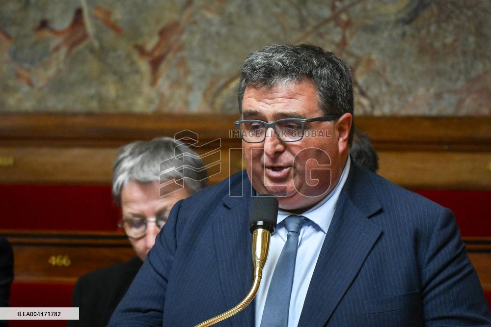 Questions to the government at the National Assembly in Paris FA
