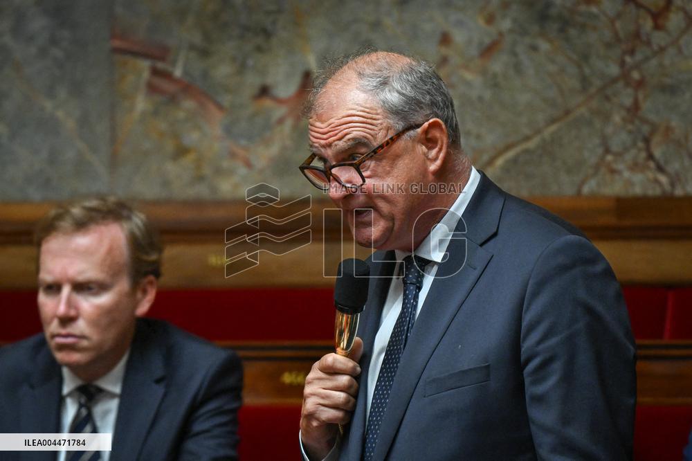 Questions to the government at the National Assembly in Paris FA