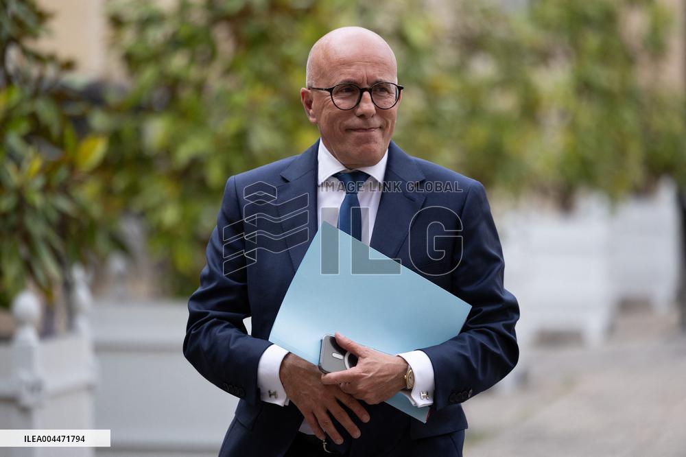 MP Eric Ciotti meets with Prime Minister - Paris RL