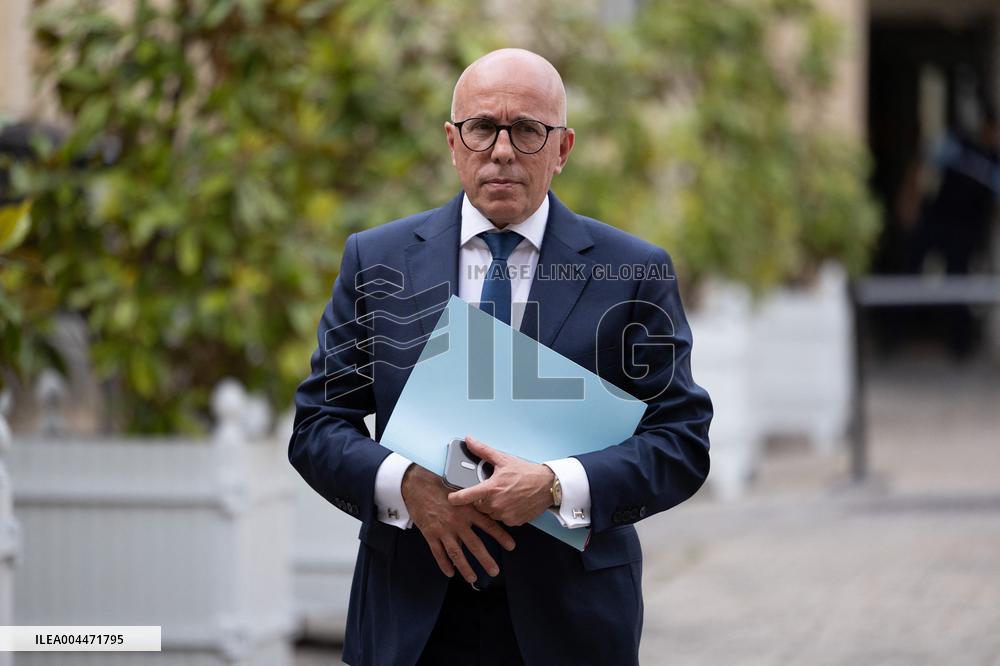 MP Eric Ciotti meets with Prime Minister - Paris RL