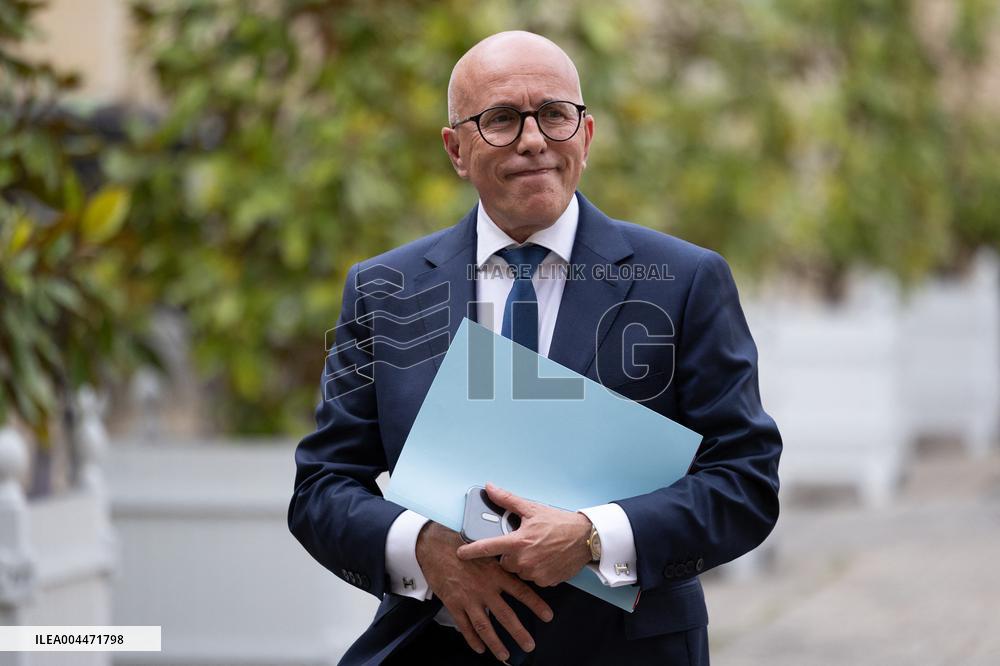 MP Eric Ciotti meets with Prime Minister - Paris RL