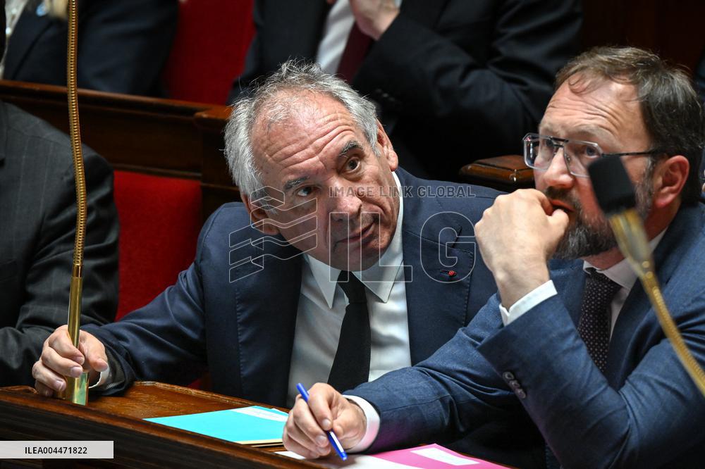 Questions to the government at the National Assembly in Paris FA