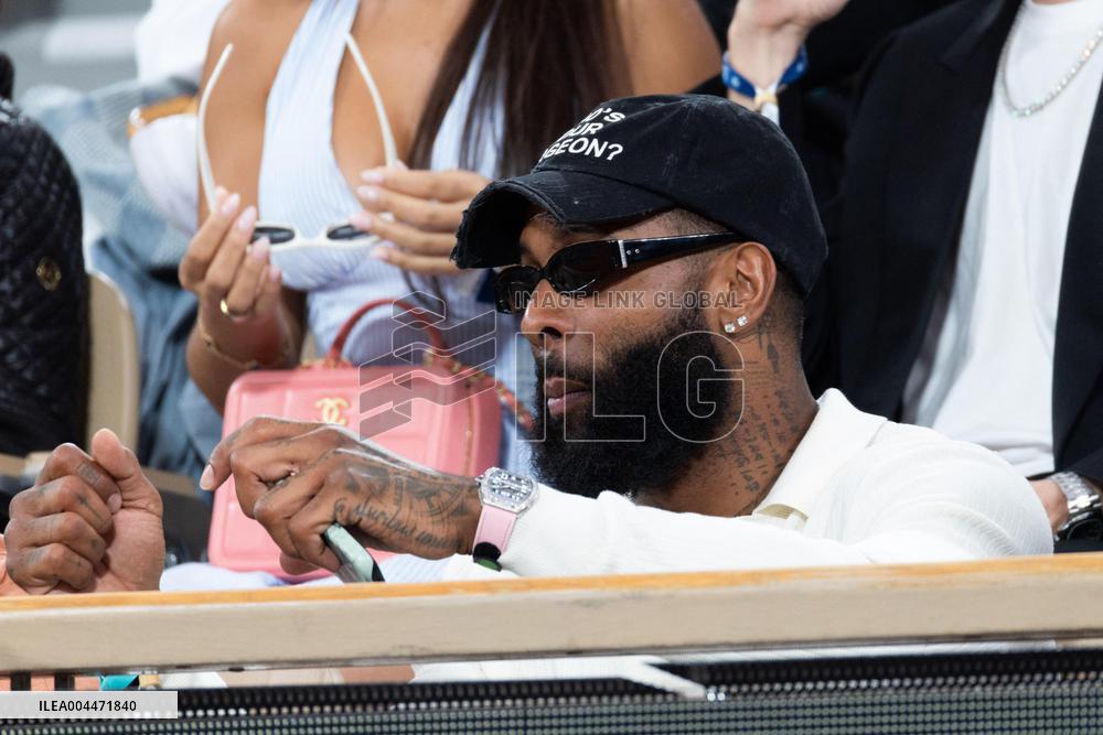 2025 French Open - Celebrities In Stand Day 4 NB