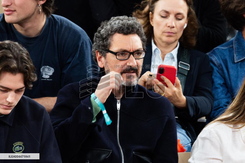 2025 French Open - Celebrities In Stand Day 4 NB