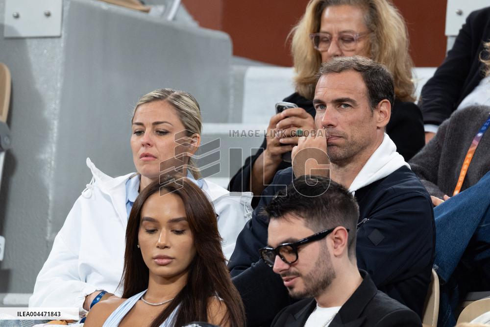 2025 French Open - Celebrities In Stand Day 4 NB