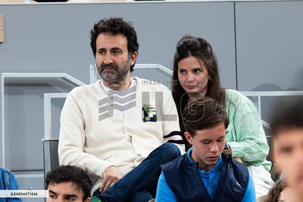 2025 French Open - Celebrities In Stand Day 4 NB