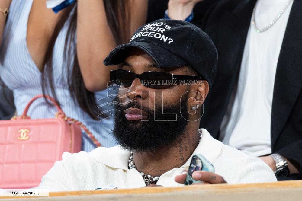 2025 French Open - Celebrities In Stand Day 4 NB