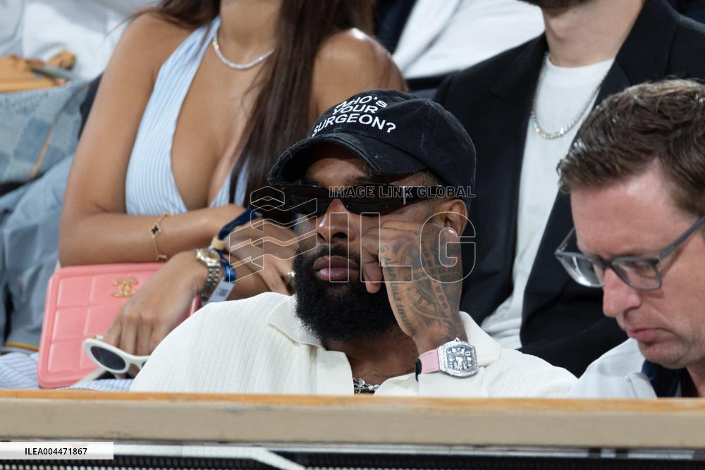 2025 French Open - Celebrities In Stand Day 4 NB