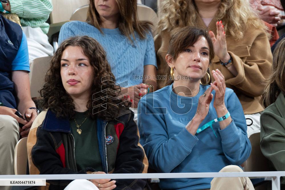 2025 French Open - Celebrities In Stand Day 4 NB