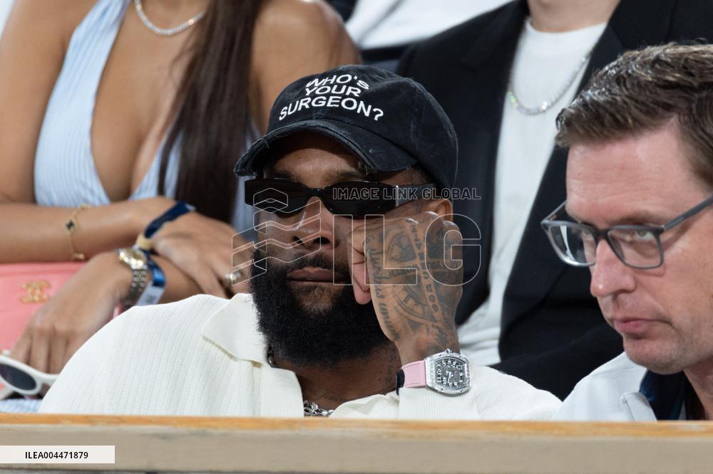 2025 French Open - Celebrities In Stand Day 4 NB