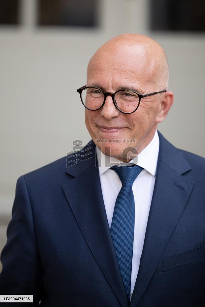 MP Eric Ciotti meets with Prime Minister - Paris RL