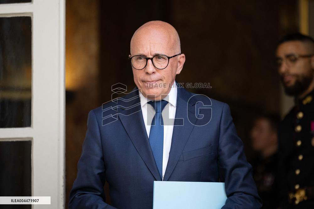 MP Eric Ciotti meets with Prime Minister - Paris RL