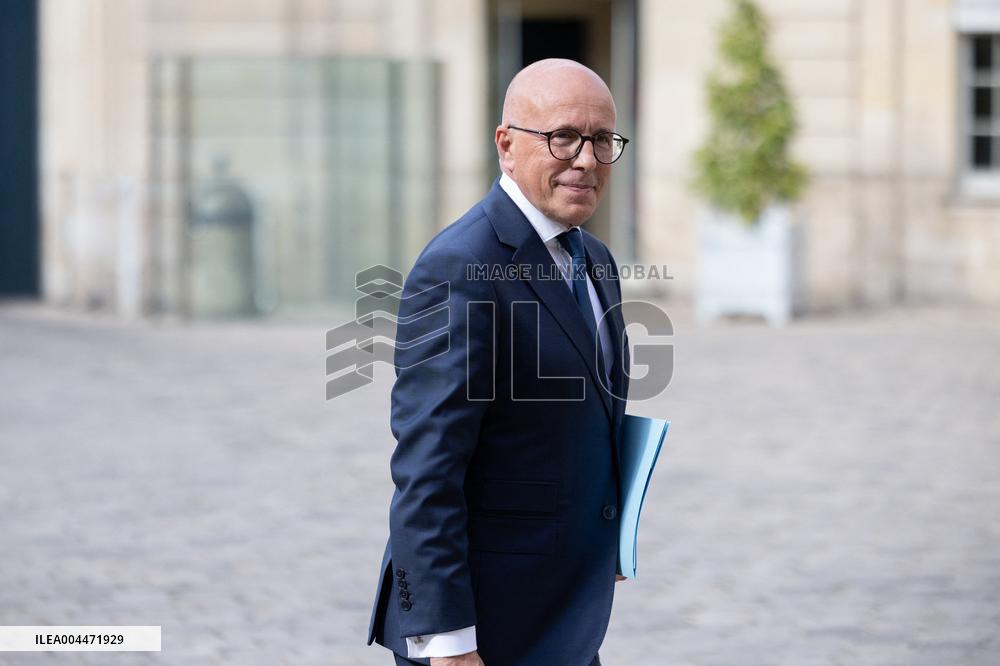 MP Eric Ciotti meets with Prime Minister - Paris RL