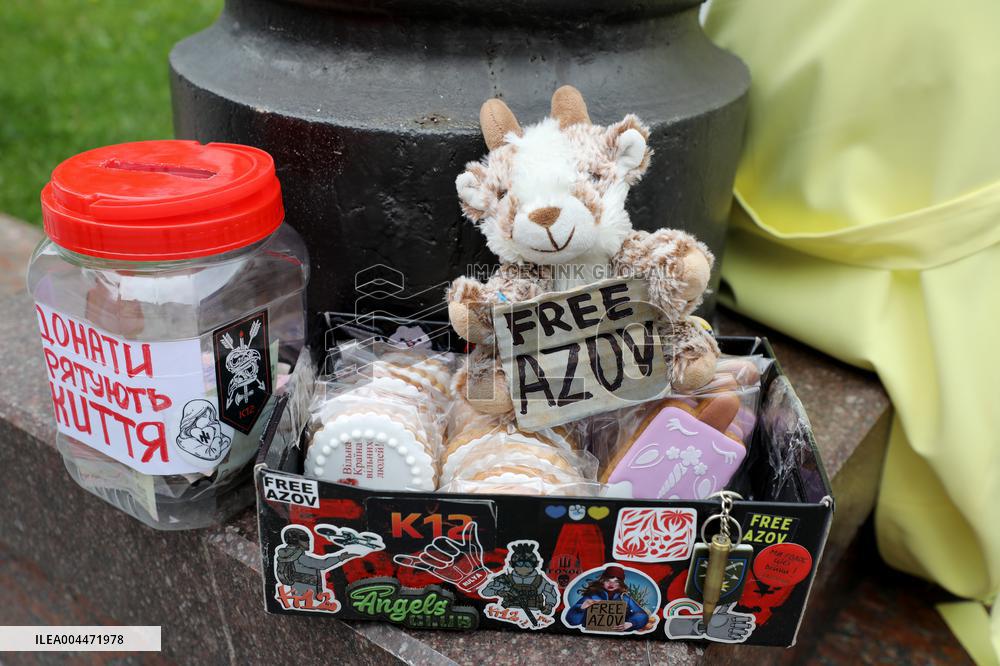 Dont Stay Silent! Captivity Kills rally in Kyiv