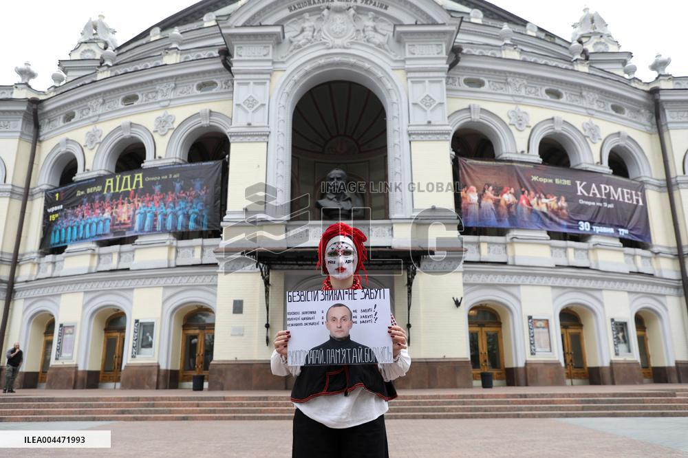 Dont Stay Silent! Captivity Kills rally in Kyiv