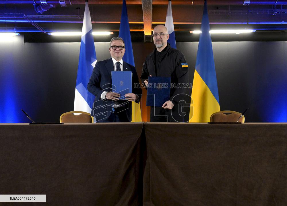 Prime Minister Petteri Orpo of Finland visits Ukraine