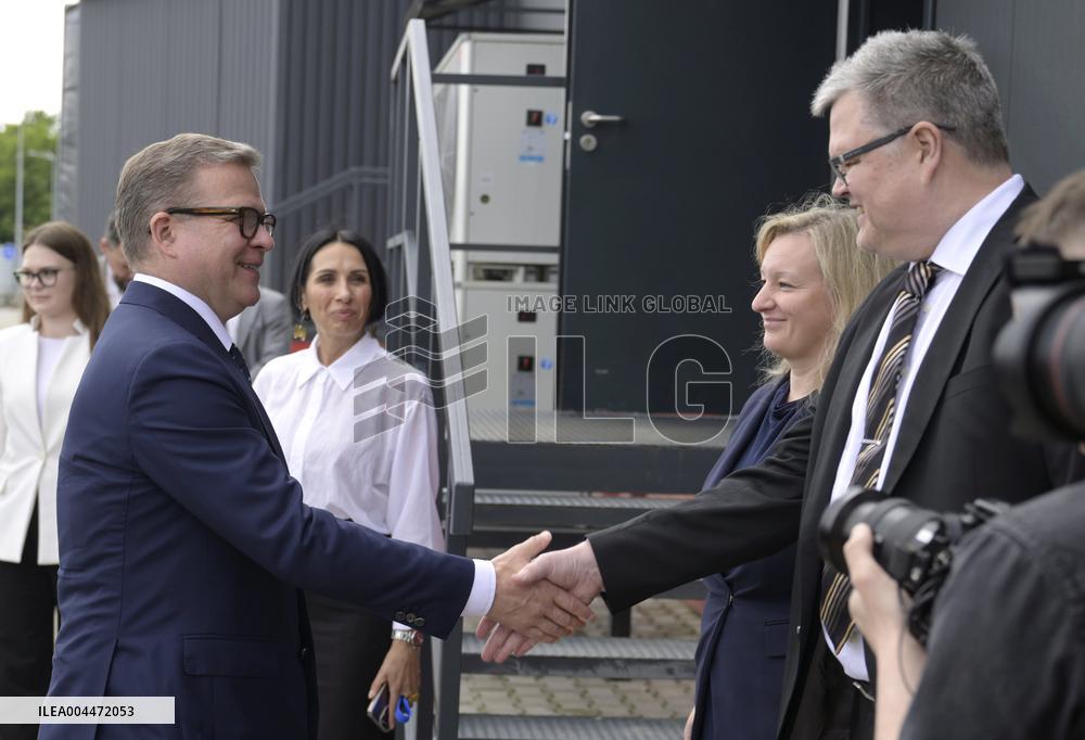 Finland's PM Petteri Orpo in Ukraine