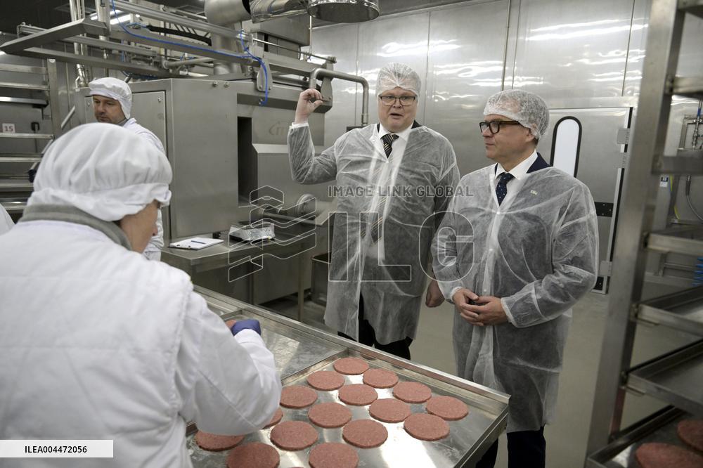 Finland's PM Petteri Orpo in Ukraine