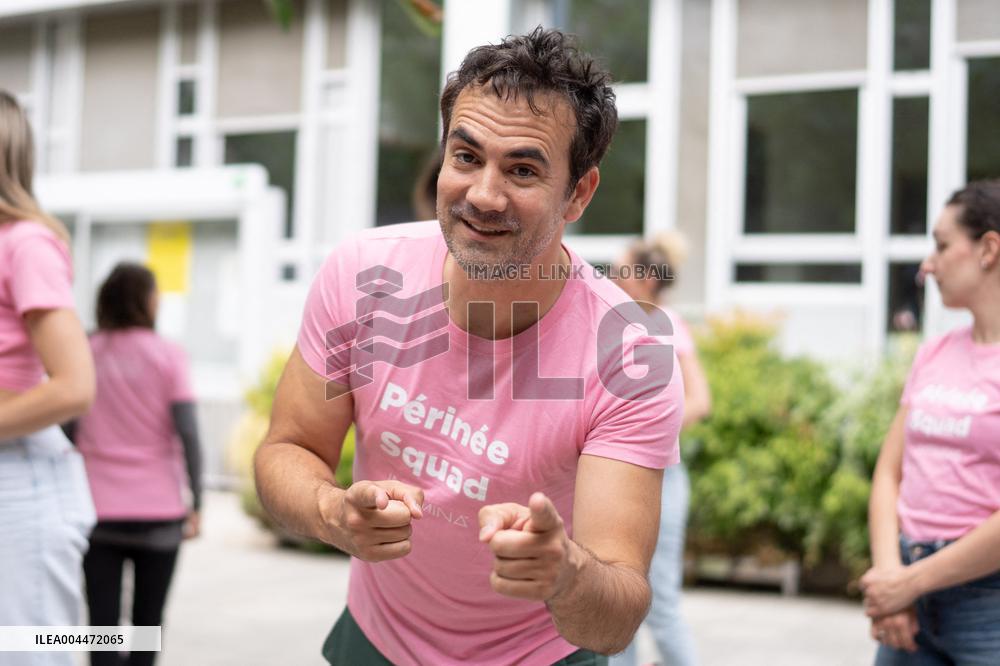 Denitsa Ikonomova dances with the Intimina brand - Paris AJ