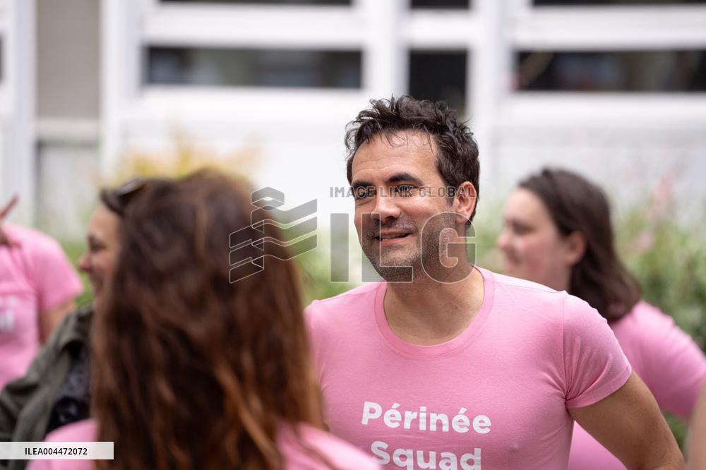 Denitsa Ikonomova dances with the Intimina brand - Paris AJ