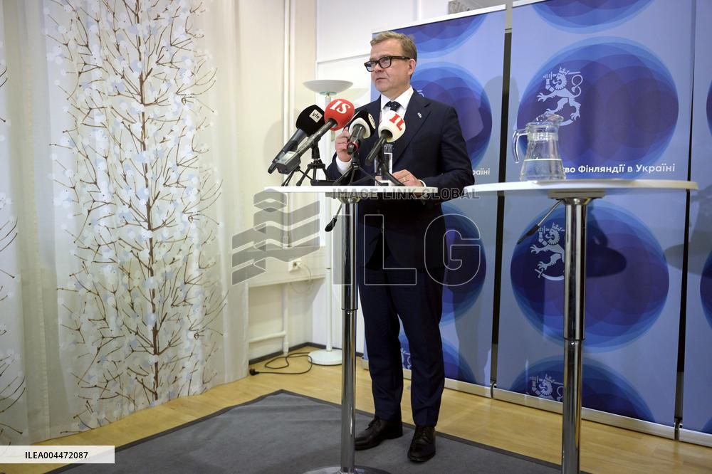 Prime Minister Petteri Orpo of Finland visits Ukraine