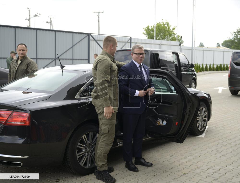 Finland's PM Petteri Orpo in Ukraine