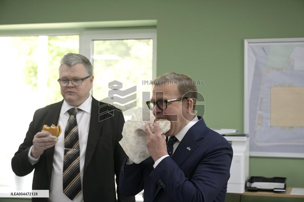 Finland's PM Petteri Orpo in Ukraine