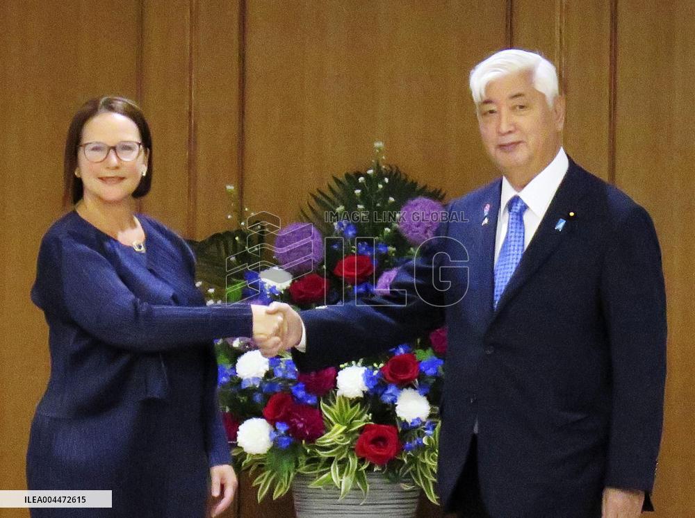 Japan-Luxembourg defense talks