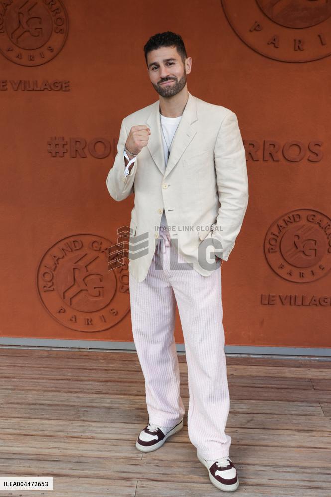 2025 French Open - Celebrities At Village Night Day 4 NB