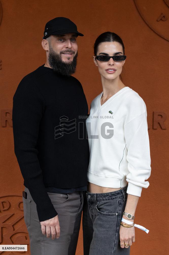 2025 French Open - Celebrities At Village Night Day 4 NB